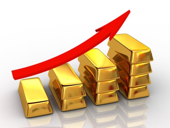 Gold Sharply Higher